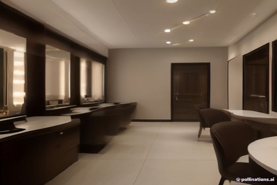 Interior salon modern